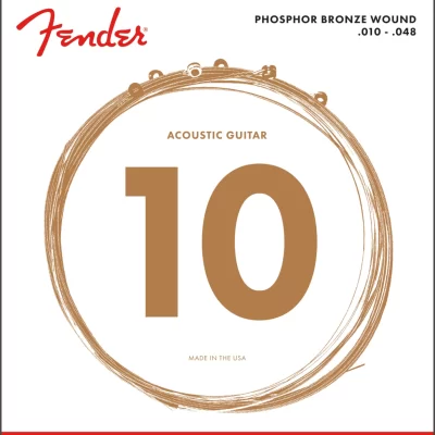 FENDER Phosphor Bronze 10-48
