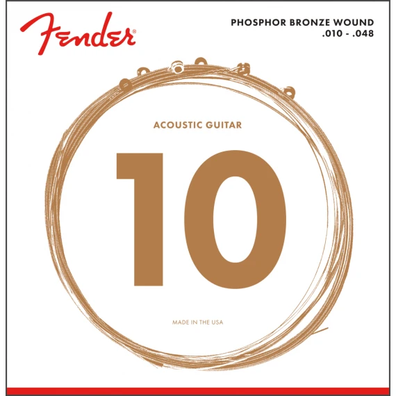 FENDER Phosphor Bronze 10-48