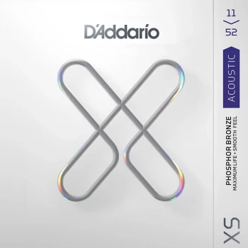 D'ADDARIO XS Acoustic Phosphor Bronze Custom Light 11/52