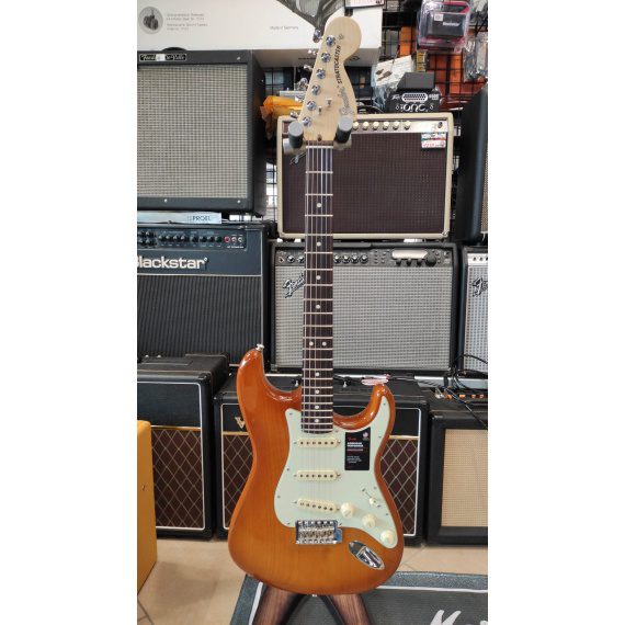 FENDER American Performer Stratocaster Honey Burst - immagine 8