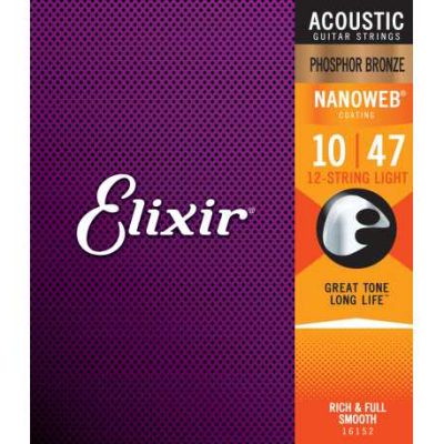 ELIXIR 16152 Acoustic Phosphor Bronze NANOWEB