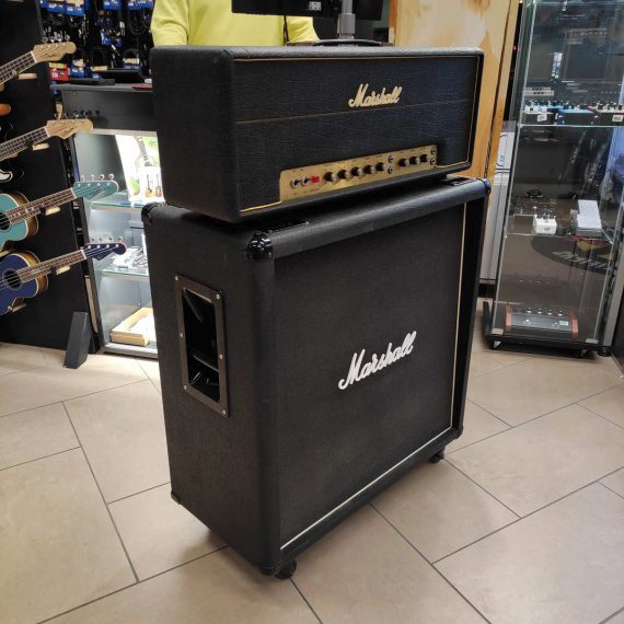 MARSHALL ARTIST + Marshall 1982B 4x12 Cabinet - USATO IN GARANZIA - - immagine 2