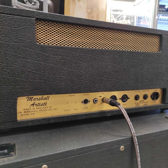 MARSHALL ARTIST + Marshall 1982B 4x12 Cabinet - USATO IN GARANZIA - - immagine 4