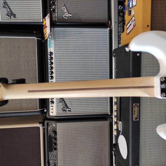 FENDER American Performer Stratocaster Arctic White - immagine 6