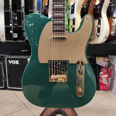 SQUIER 40th Anniversary Telecaster Gold Edition Sherwood Green Metallic