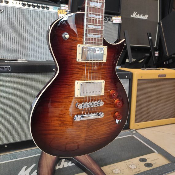 LTD EC−256FM Dark Brown Sunburst - immagine 2