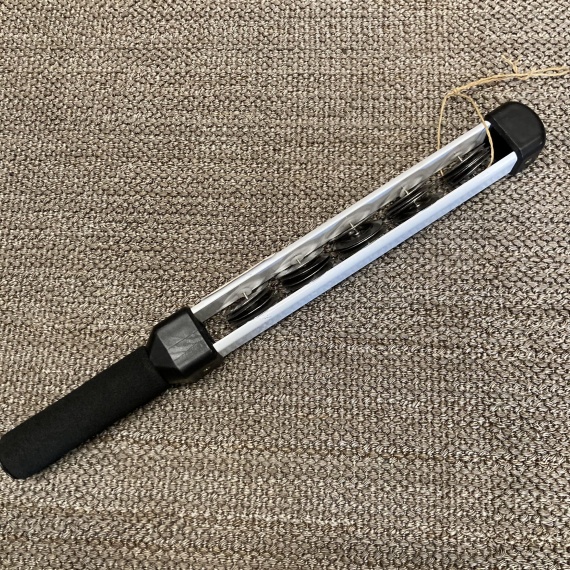 CYMBAL HAND WHITE - Tambourine Stick