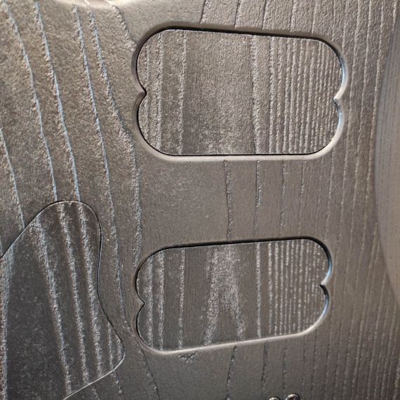 GB Liuteria Ergal 7 Corde 2022 Nero Perlato Metallizzato Opaco - immagine 12