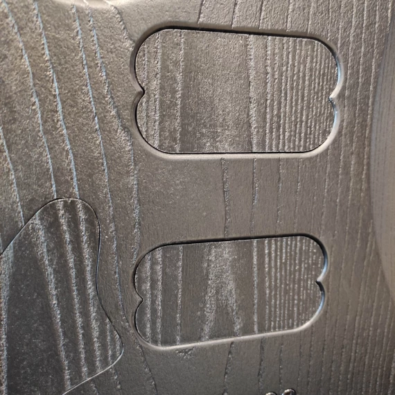 GB Liuteria Ergal 7 Corde 2022 Nero Perlato Metallizzato Opaco - immagine 12
