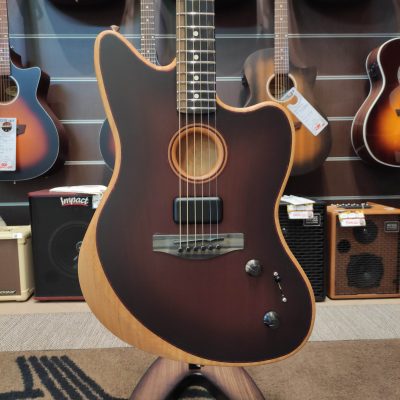 FENDER American Acoustasonic Jazzmaster Bourbon Burst