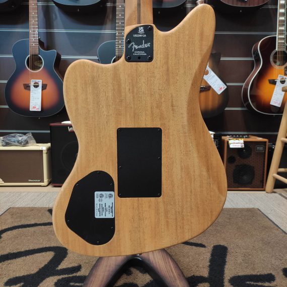 FENDER American Acoustasonic Jazzmaster Bourbon Burst - immagine 3