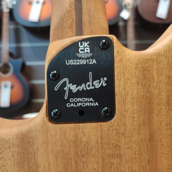FENDER American Acoustasonic Jazzmaster Bourbon Burst - immagine 4