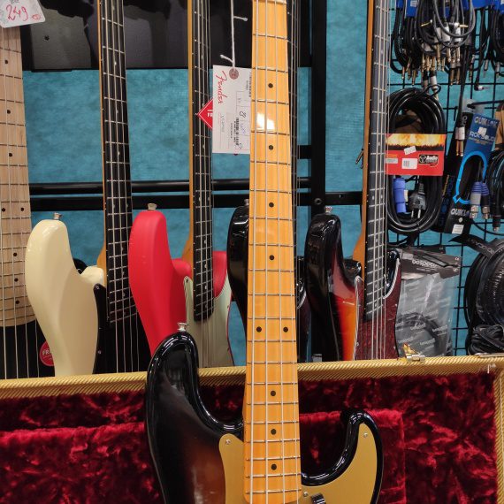 FENDER American Original '50s Precision Bass 2-Color Sunburst - immagine 5