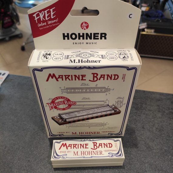 HOHNER MARINE BAND 125th ANNIVERSARY C BOX - immagine 2