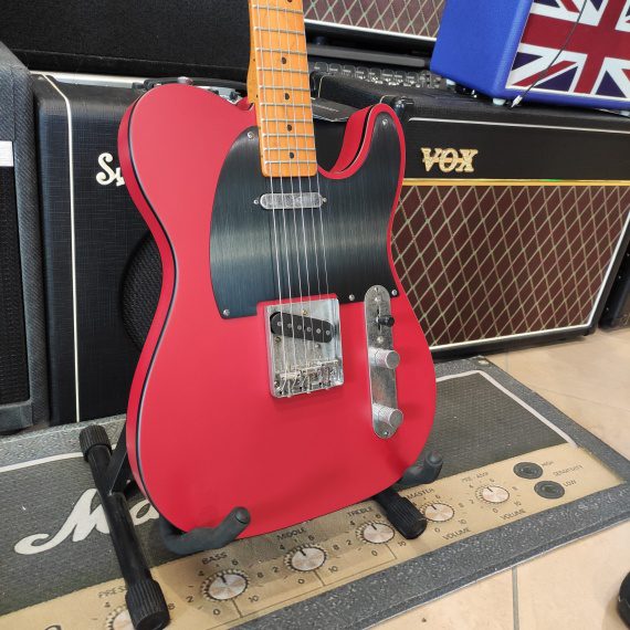 SQUIER 40th Anniversary Telecaster Vintage Edition Satin Dakota Red - immagine 2