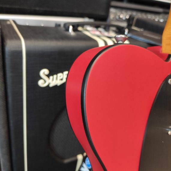 SQUIER 40th Anniversary Telecaster Vintage Edition Satin Dakota Red - immagine 3