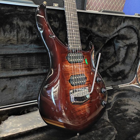 MUSICMAN Majesty Dark Roasted Ebony ( 2019 ) - USATO IN GARANZIA - - immagine 3