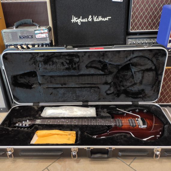 MUSICMAN Majesty Dark Roasted Ebony ( 2019 ) - USATO IN GARANZIA - - immagine 4