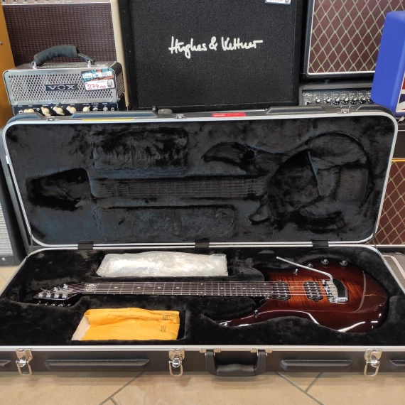MUSICMAN Majesty Dark Roasted Ebony ( 2019 ) - USATO IN GARANZIA - - immagine 4