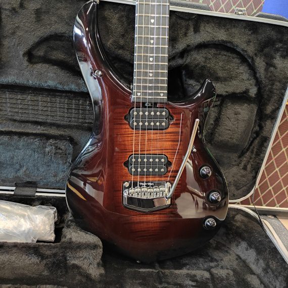 MUSICMAN Majesty Dark Roasted Ebony ( 2019 ) - USATO IN GARANZIA - - immagine 13