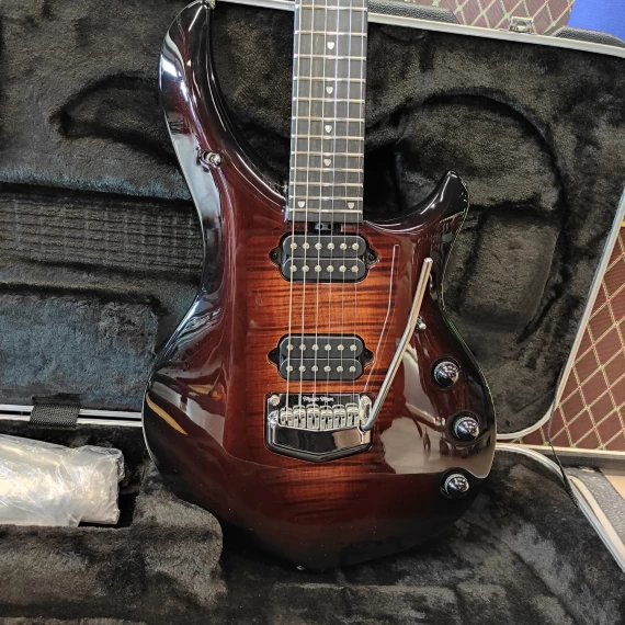 MUSICMAN Majesty Dark Roasted Ebony ( 2019 ) - USATO IN GARANZIA - - immagine 13