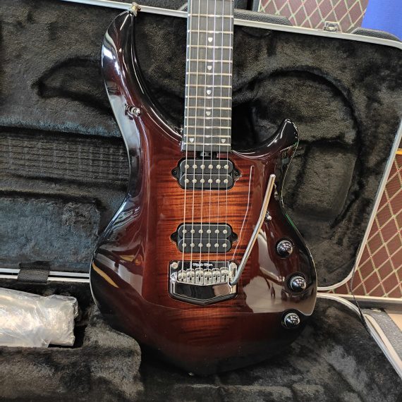 MUSICMAN Majesty Dark Roasted Ebony ( 2019 ) - USATO IN GARANZIA - - immagine 17
