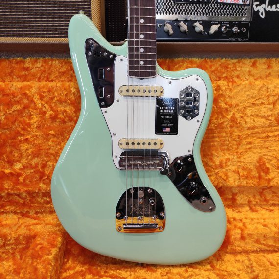 FENDER American Original '60s Jaguar Surf Green