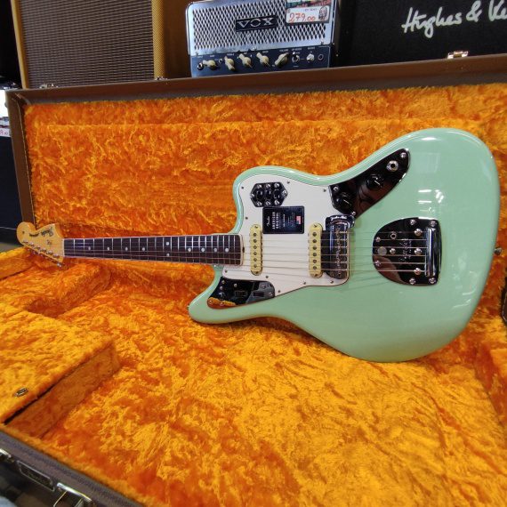 FENDER American Original '60s Jaguar Surf Green - immagine 7