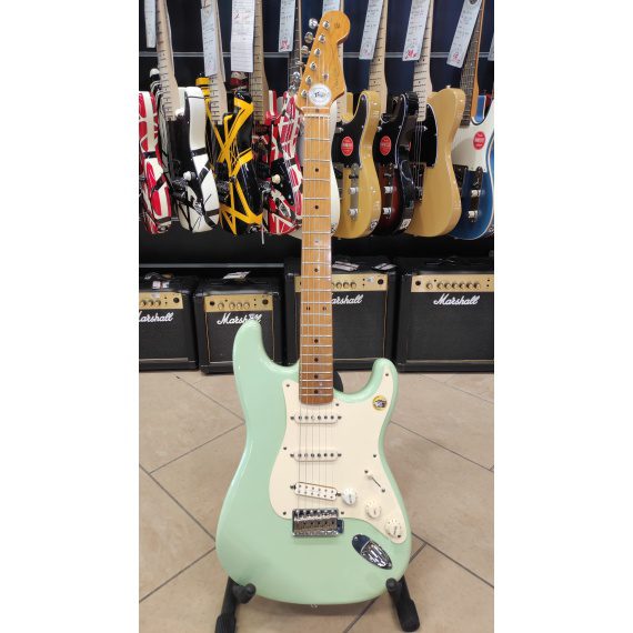 FENDER Classic Series '50s Stratocaster Surf Green ( 1999 ) - USATO IN GARANZIA - - immagine 7