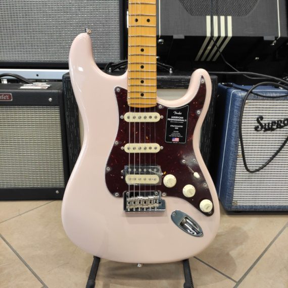 FENDER Limited Edition American Professional II Stratocaster HSS Shell Pink