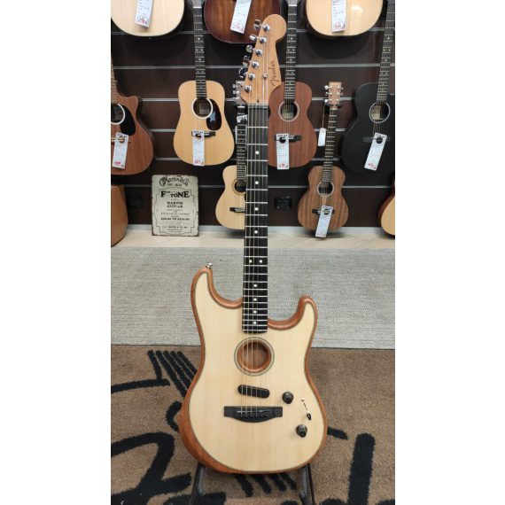 FENDER American Acoustasonic Stratocaster Natural - immagine 8
