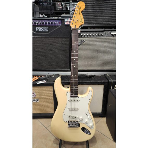 SQUIER Vintage Modified '70s Stratocaster Vintage White - MODIFICATA - USATO IN GARANZIA - - immagine 8