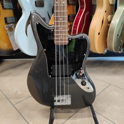 SQUIER Affinity Jaguar Bass H LRL Charcoal Frost Metallic – USATO IN GARANZIA –