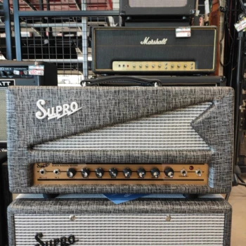SUPRO BLACK MAGIC HEAD REVERB + Black Magic 1x12
