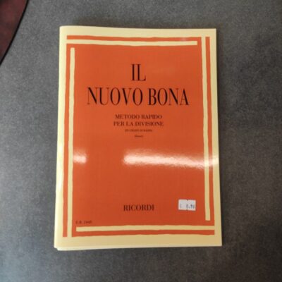 IL NUOVO BONA Metodo rapido per la divisione (in chiave di basso).