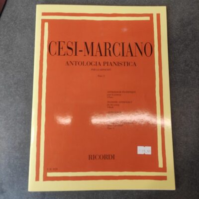 CESI MARCIANO Antologia Pianistica Per La Gioventù – Fasc. I