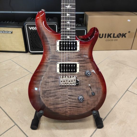 PRS S2 Custom 24 Flame Faded Gray Black Cherry