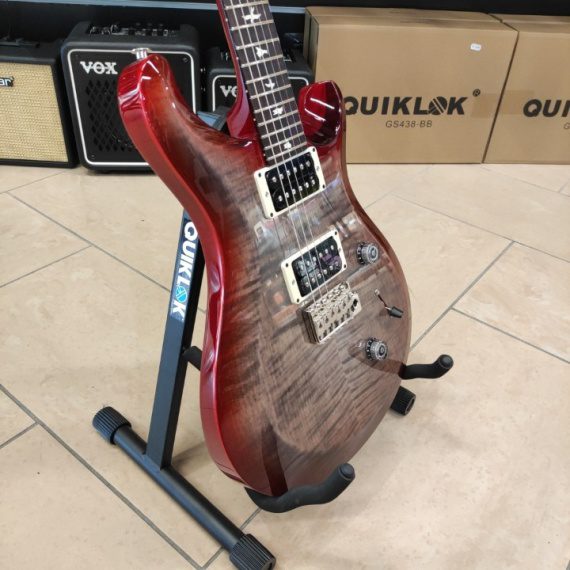 PRS S2 Custom 24 Flame Faded Gray Black Cherry - immagine 2