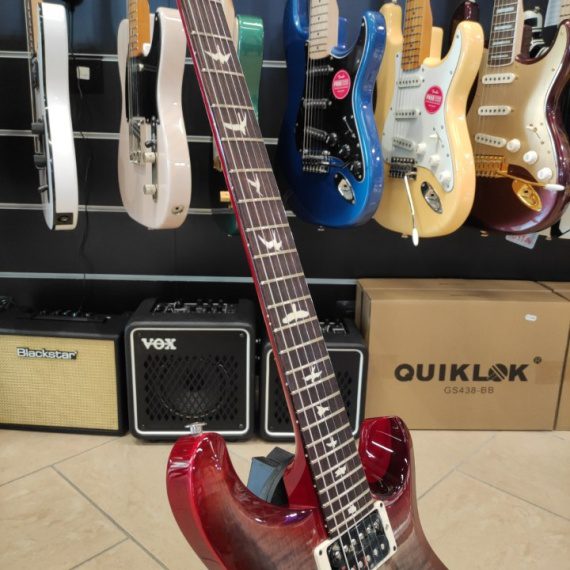 PRS S2 Custom 24 Flame Faded Gray Black Cherry - immagine 4