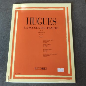 HUGUES LA SCUOLA DEL FLAUTO OP. 51 - I GRADO