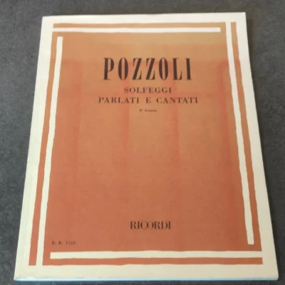 POZZOLI: SOLFEGGI PARLATI E CANTATI. 2° corso