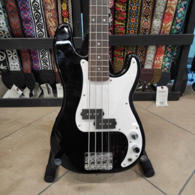 SQUIER Mini Precision Bass Black – USATO IN GARANZIA –