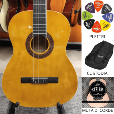 PACK SCOLASTICO CHITARRA CLASSICA EKO