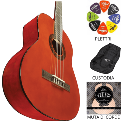 PACK SCOLASTICO CHITARRA CLASSICA EKO 3/4