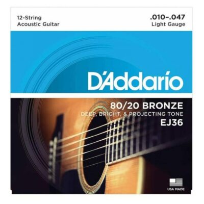 D’ADDARIO EJ36 Bronze 12 Corde