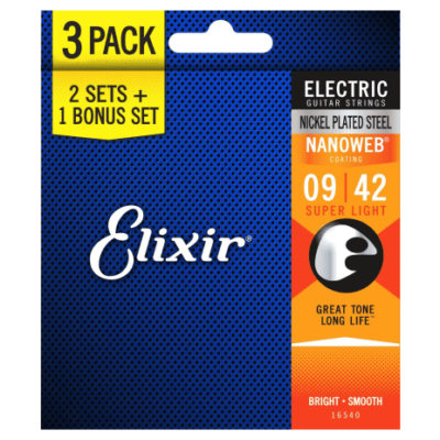 ELIXIR 16542 Nanoweb 12052 Light Electric (3 pack)