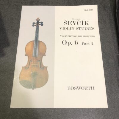 Sevcík. Studi per violino Op6 Part 2