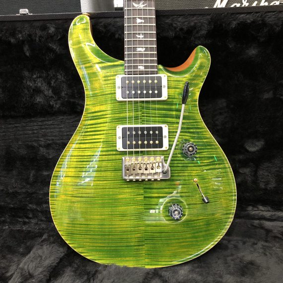 PRS Custom 24 Eriza Verde 10-Top 2018 - USATO IN GARANZIA -