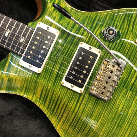 PRS Custom 24 Eriza Verde 10-Top 2018 - USATO IN GARANZIA - - immagine 17