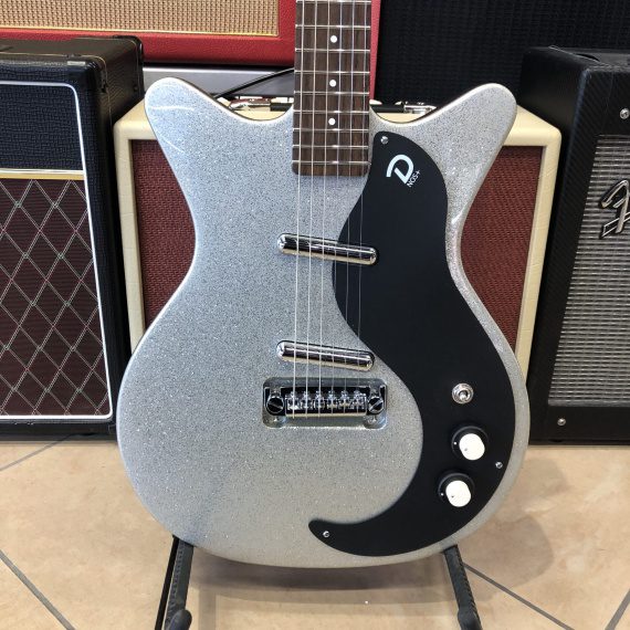 DANELECTRO 59M NOS+ SILVER METALFLAKE